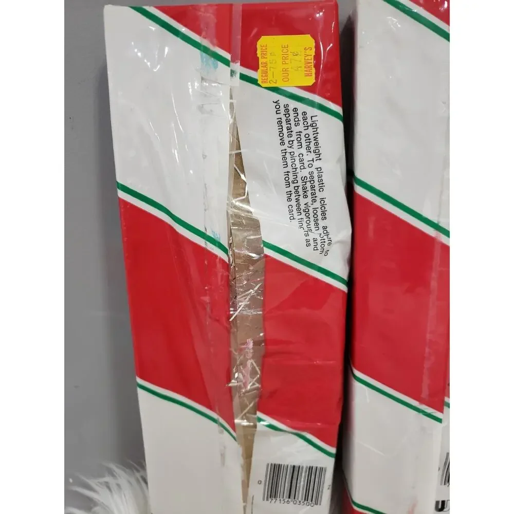 Lot 3 Union Wadding Christmas Icicles 1000 Strands 18